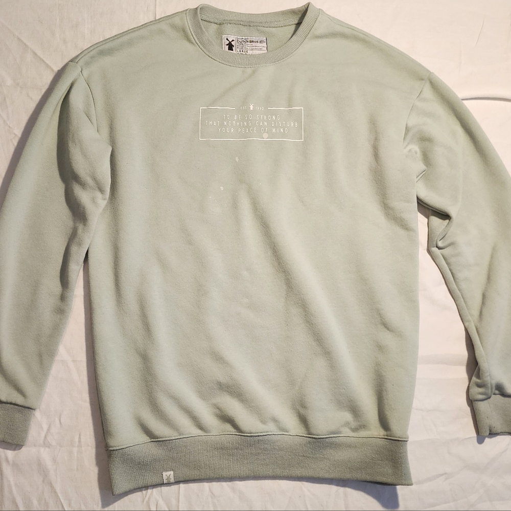 To be so strong nothing can disturb your peace of mind sweatshirt men's large